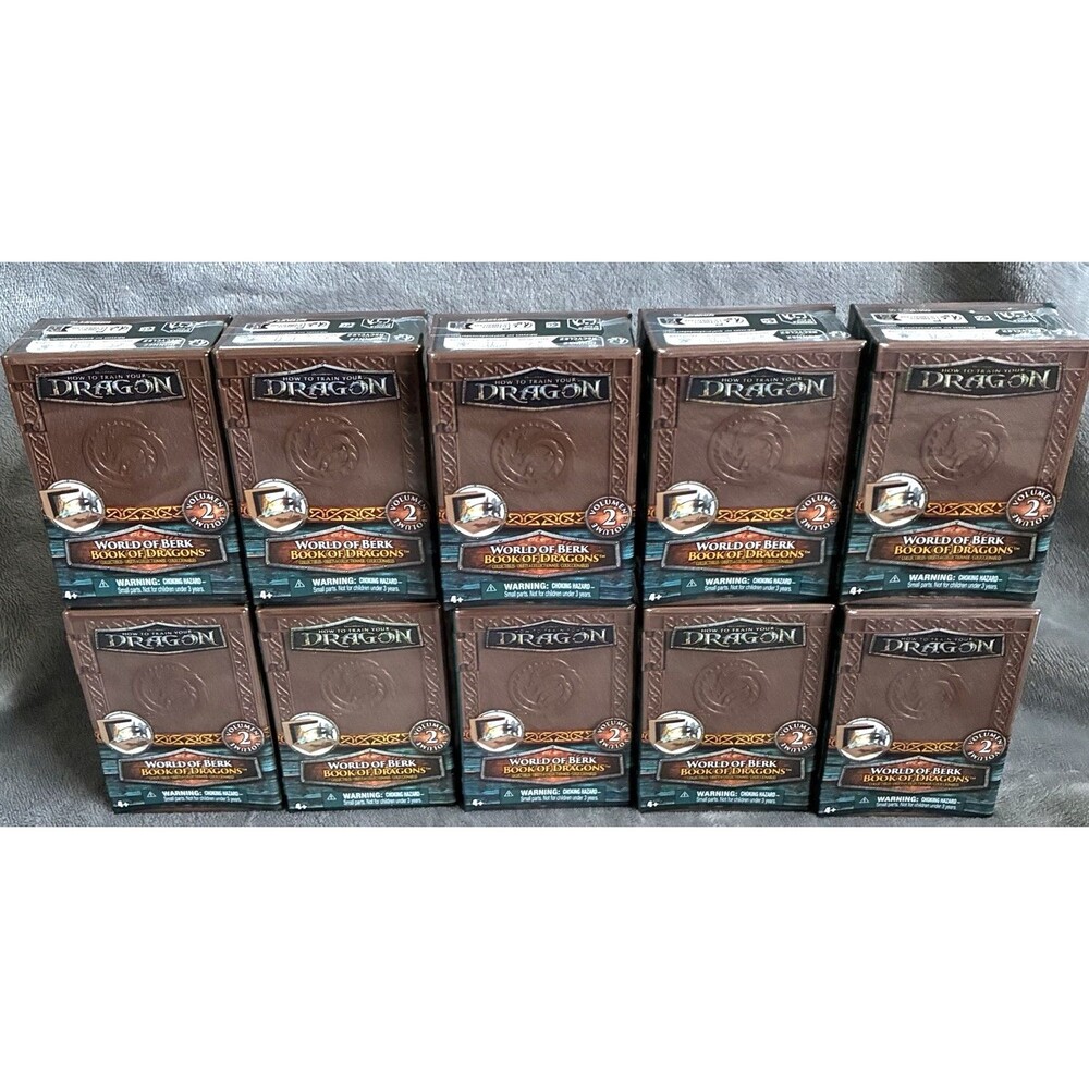 How To Train Your Dragon World Of Berk Book Of Dragons set of 10 Volume 2